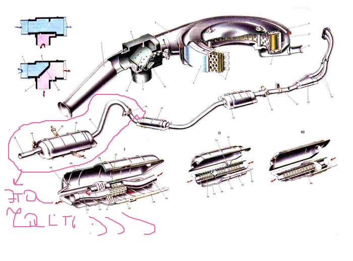 Схема глушителя ваз 2107 карбюратор