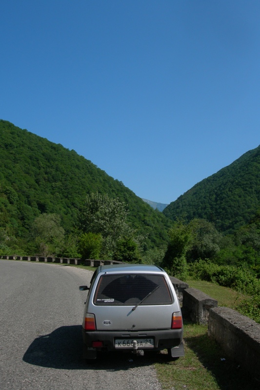 Абхазия на машине 2023