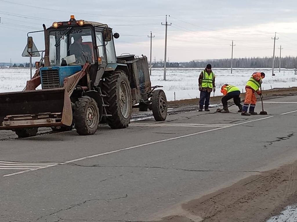 Дороги в Красночетайском районе начали латать - Чебоксары